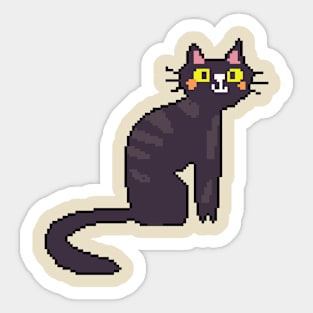 Cat-astrophic Cuteness Sticker